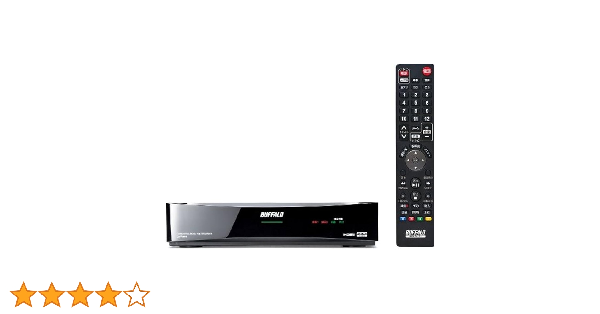 Amazon | BUFFALO Wチューナー搭載 HDDレコーダー 1TB DVR-W1/1.0T